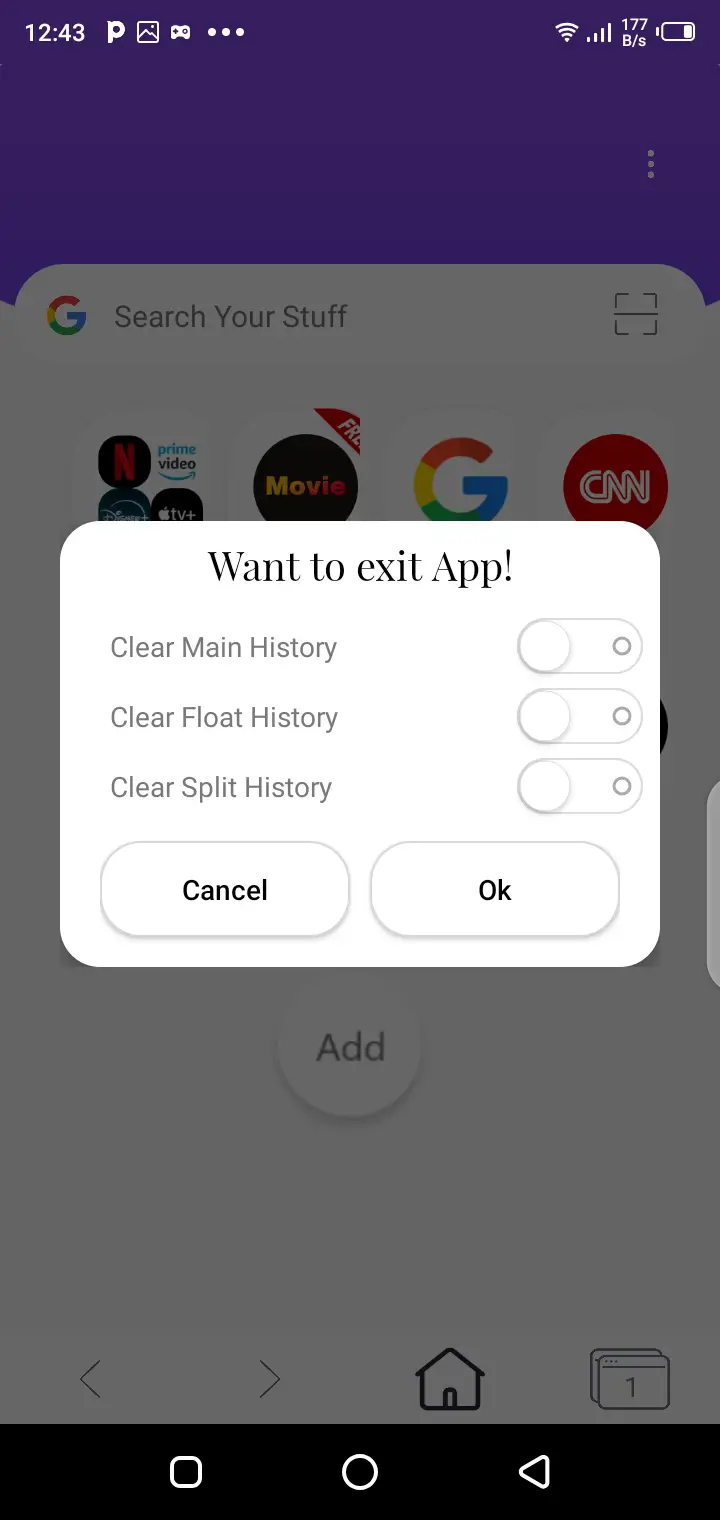 Screenshot of Sekams Browser Download